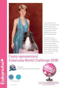 Ich. Oliver Modrý květ and Mrs. Libuse Brychtova - Eukanuba World Challenge 2008