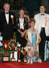 Ich. GESSI Modrý květ - Chinese Crested Dogs Hairless female - 1st place at Champion of Champions 2007 Bratislava, judges: Lisbeth Mach (CH), Hans W. Müller (CH), Denis Kuzejl (SLO) - Many thanks!!! 